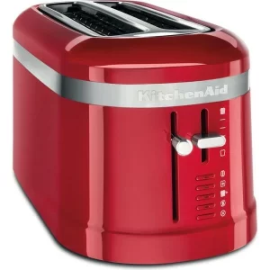 KitchenAid Design 4-Scheiben Langschlitztoaster In Empire Rot 9