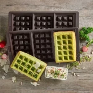 Lurch Flexiform Waffel Aus Silikon, 2er Set 7