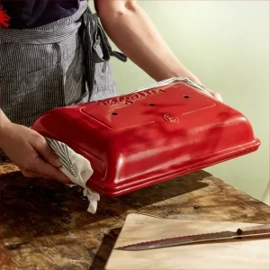 Emile Henry Baguette-Backform In Fusain 18