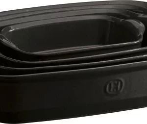 Emile Henry Gratinform Ultime Rechteckig In Fusain 36,5 X 23,5 X 7,5 Cm 22
