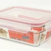 Glasslock Frischhaltebehälter Ofengeeignet Rechteckig 970 Ml / 18 Cm / 13 Cm / 7,5 Cm 17