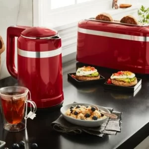 KitchenAid Design 4-Scheiben Langschlitztoaster In Creme 15