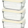 Glasslock Baby Meal Set Rechteckig, 3 Teile 10